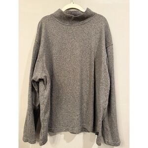 Vintage Marithe Francois Girbaud Mock Knit Cotton‎ Pullover Sweater Men XXL